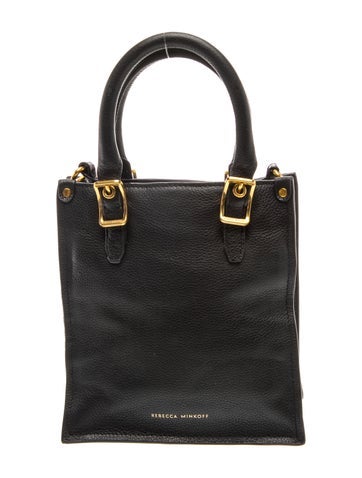 Leather Top Handle Bag Mini