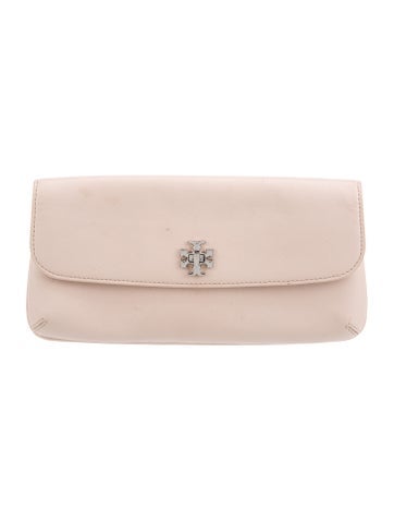 Saffiano Leather Clutch