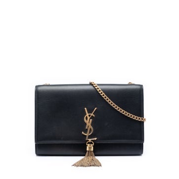 Medium Smooth Calfskin Classic Monogram Kate Tassel Crossbody