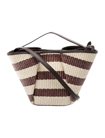 Straw Bucket Bag w/ Tags