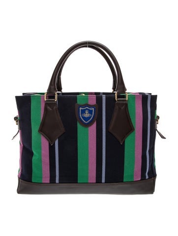 Vivienne Westwood Leather Top Handle Bag