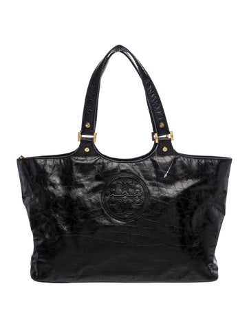 Leather Top Handle Bag