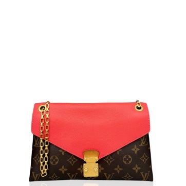 Coated Canvas Pallas Chain Brown