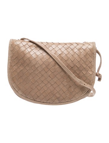 Intrecciato Crossbody Bag Vintage