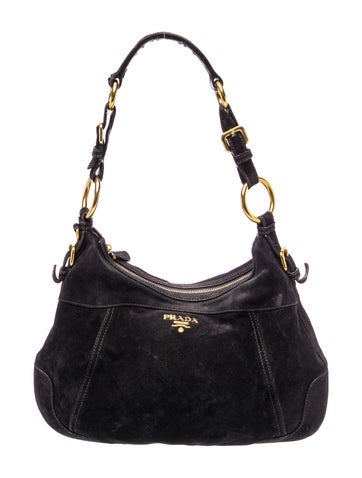 Enameled Metal Triangle Ring Hobo Medium