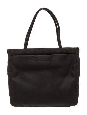 Tessuto Nylon Top Handle Bag