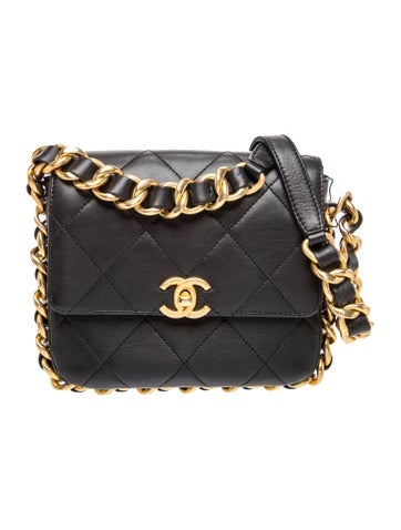 Small Framing Chain Flap Bag w/Tags
