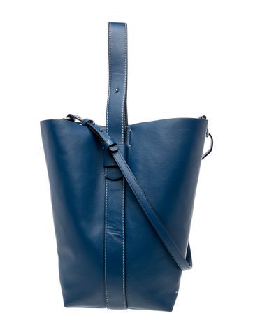 Leather Bucket Bag