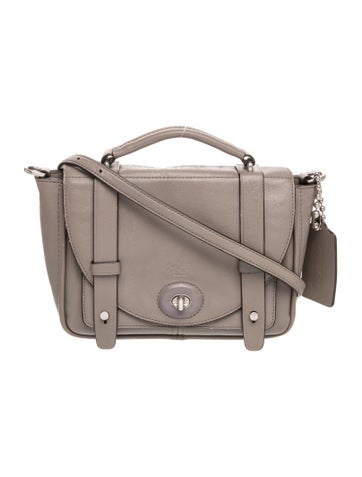 Leather Top Handle Bag