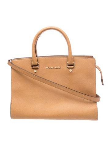Saffiano Leather Top Handle Bag