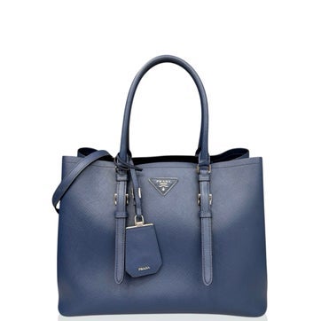 Goat Leather Large Double Handle Bag