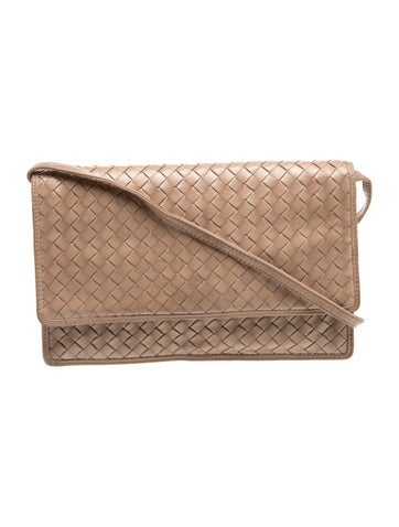 Intrecciato Intrecciato Leather Clutch Medium