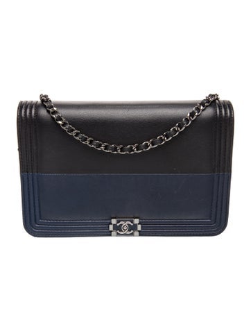 Bicolor Boy Wallet On Chain