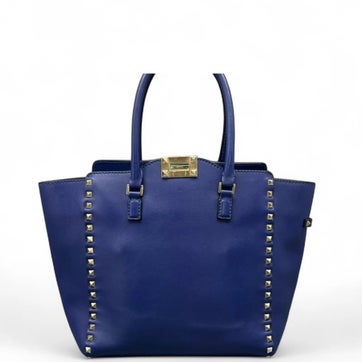 Calfskin Double Handle Bag Large