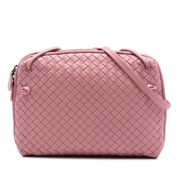 Leather Nappa Intrecciato Nodini Crossbody