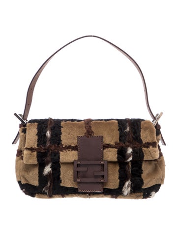 Fur Baguette Small Vintage