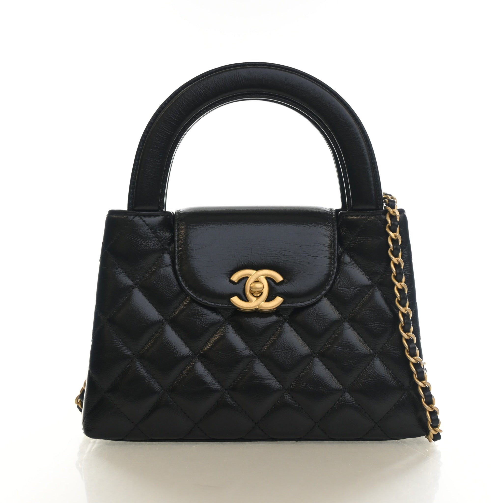 Chanel Nano Calfskin Kelly Shopper