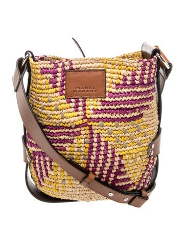 Raffia Crossbody Bag
