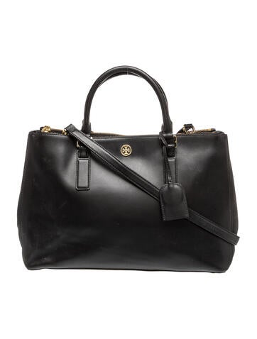 Leather Top Handle Bag
