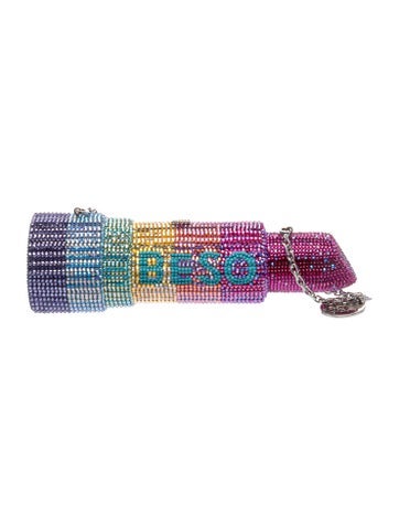 Crystal x Ashley Longshore 'Beso Beso' Lipstick Minaudière