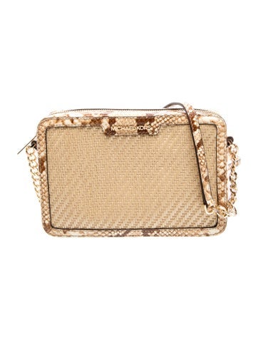 Straw Crossbody Bag