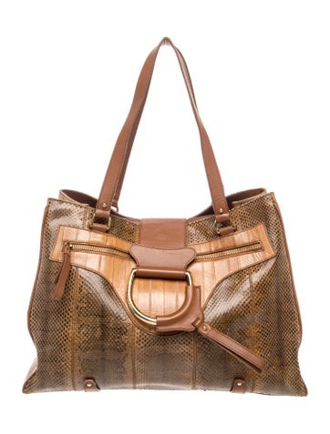 Snakeskin Shoulder Bag