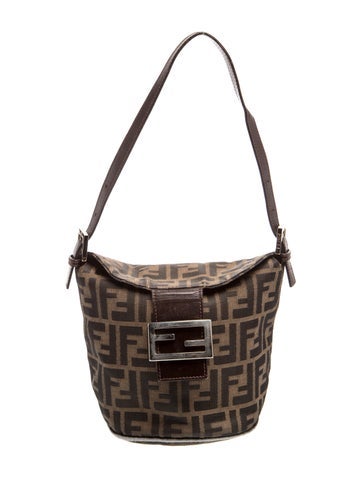 Zucca FF Zucca FF Monogram Canvas Shoulder Bag