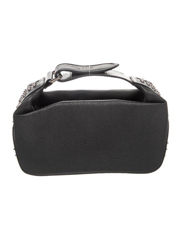 Leather Funky Dopp Spike Pouch w/ Tags