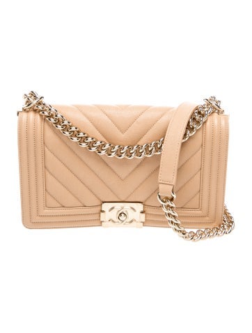 Medium Chevron Boy Bag
