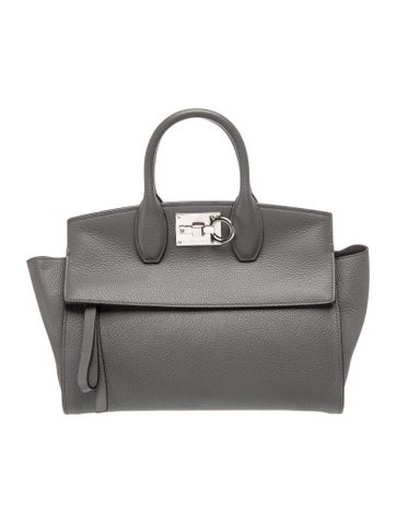 Ferragamo Leather Top Handle Bag