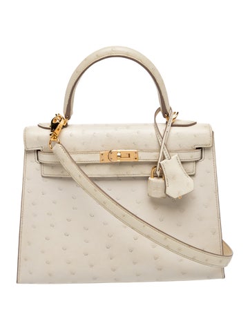 Ostrich Kelly II Sellier 25