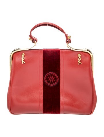 Roberta di Camerino Leather Top Handle Bag