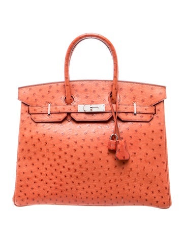 Ostrich Birkin 35