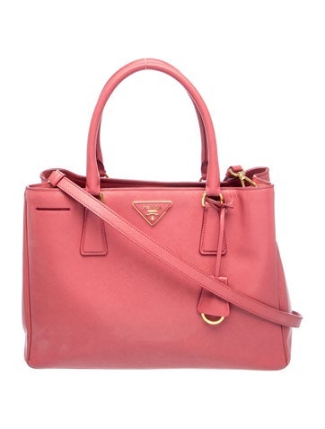 Enameled Metal Triangle Galleria Tote Large