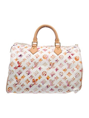 Aquarelle Monogram Speedy 35