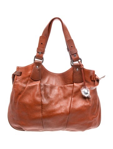 Leather Top Handle Bag