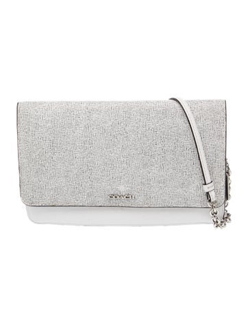 Leather Chain Slim Purse