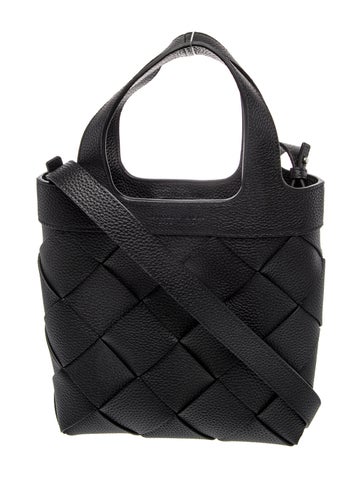 Leather Top Handle Bag