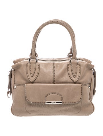 Leather Top Handle Bag