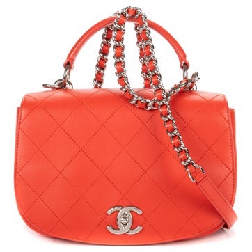 Leather Ring My Bag Flap