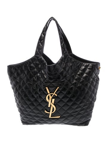 Saint Laurent Quilted Icare Maxi