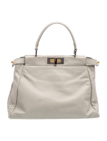 Leather Peekaboo Medium