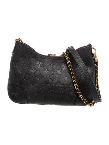 LV Monogram Boulogne PM Monogram Empreinte Leather