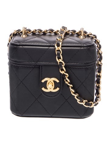 Mini Vanity Clutch w/Chain