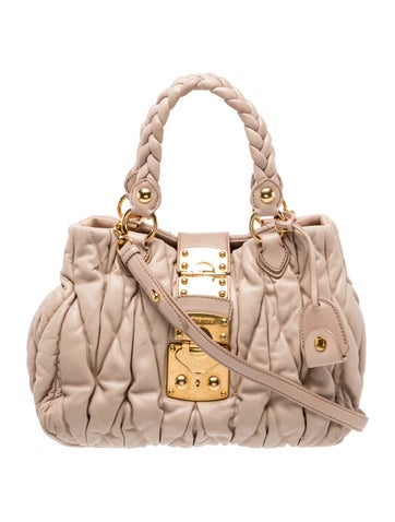 Leather Top Handle Bag