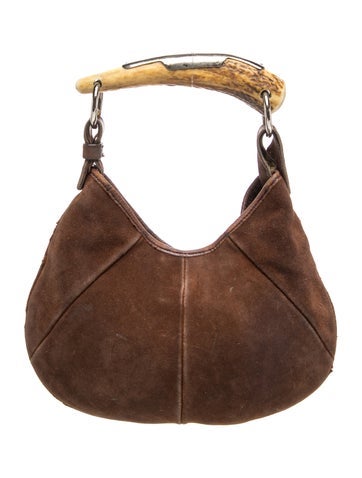 Suede Saint Laurent Mombasa Small