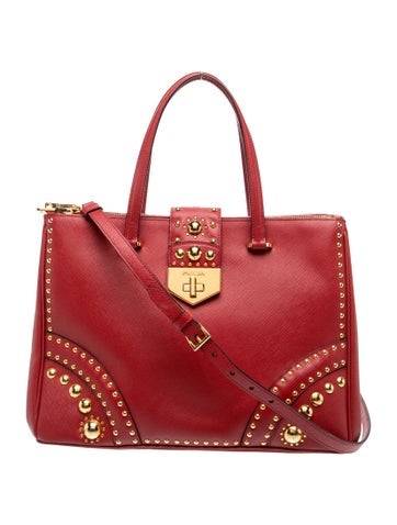 Saffiano Leather Shoulder Bag