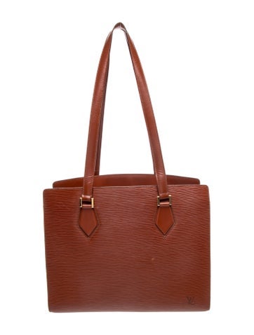 Epi Leather Duplex Shoulder Bag XL
