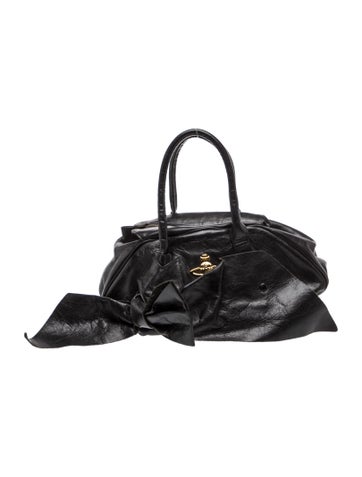 Vivienne Westwood Leather Top Handle Bag Vintage