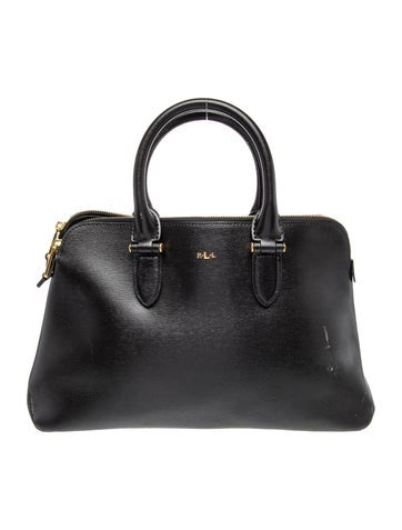 Leather Top Handle Bag